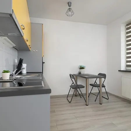 Elegant Studio With Balcony Katowice Bazantow 41D By Heyrent * Катовице